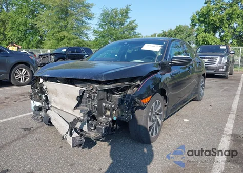 2018 Honda Civic Lx из США, поврежденный, VIN SHHFK7H31JU414787